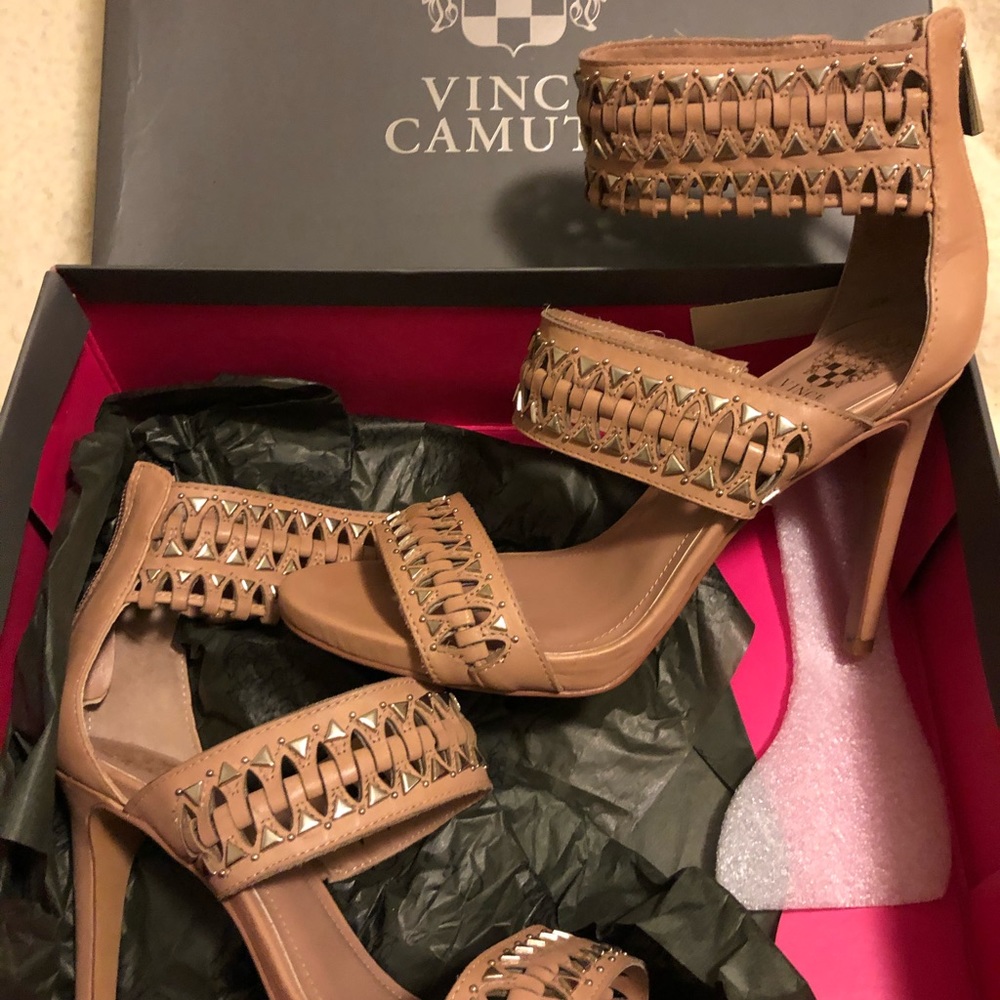 Vince Camuto strappy heels